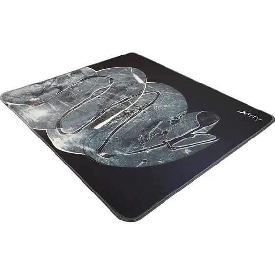 Xtrfy GP4 Large musemåtte, Cloud White — 460×400×4 mm