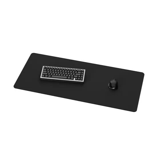 Mighty Setup - Pure Black musemåtte 90x40 cm