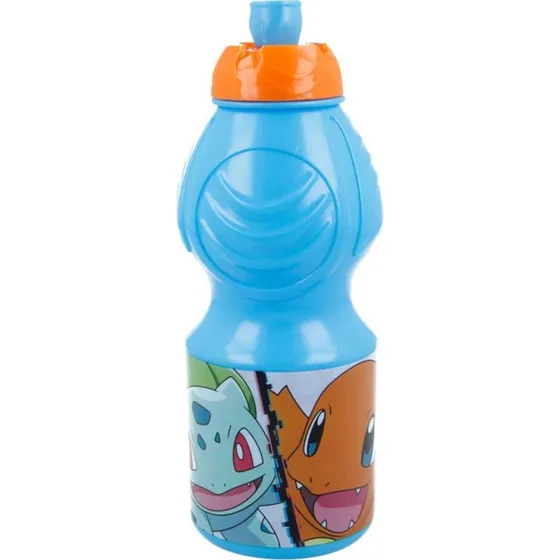 Euromic Pokmon sportsvandflaske 400 ml - bl/orange