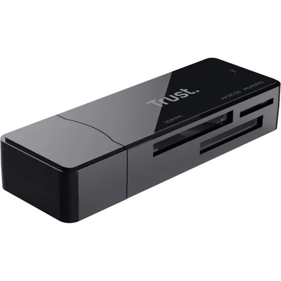 Trust Nanga USB 3.1 Cardreader  Sort