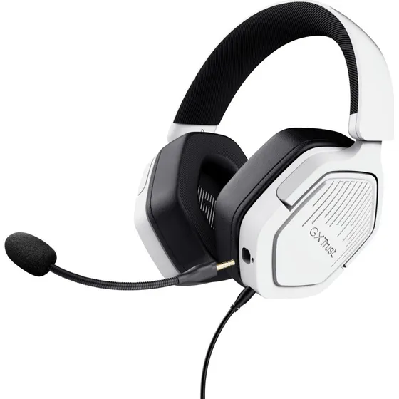 Trust GXT 492W Carus gaming-headset, 3,5 mm - Hvid