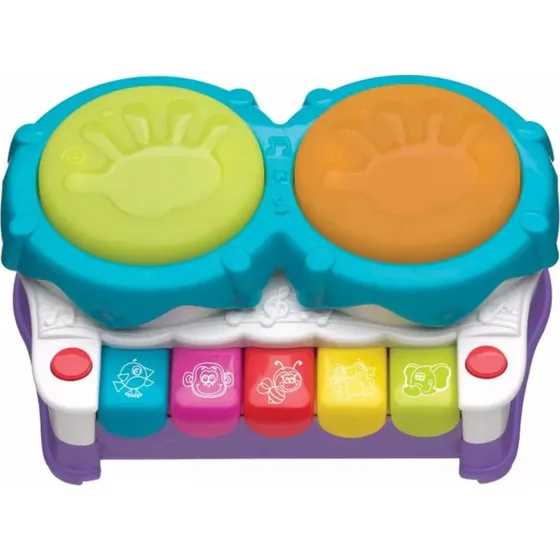 Playgro Jerry's Class 2-i-1 musikinstrument med lys og lyd
