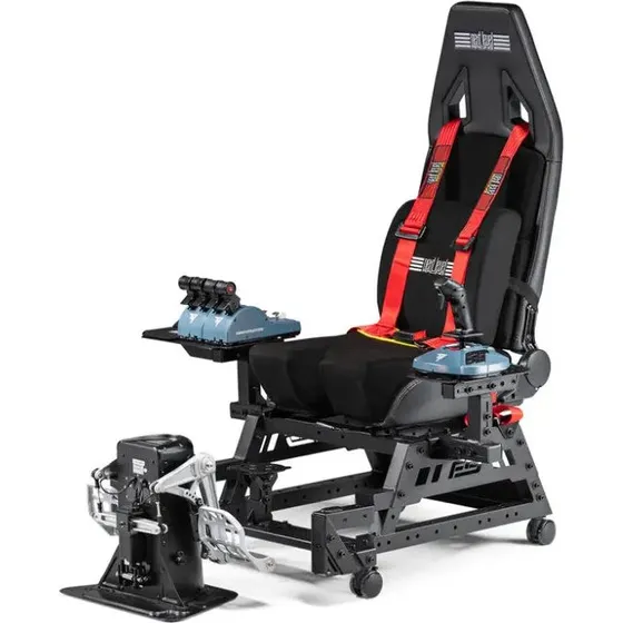 Next Level Racing Flight Seat Pro  flysde i stof, op til 150 kg