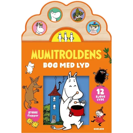 Carlsen Mumitroldens bog med lyd (papbog, 12+ mdr)