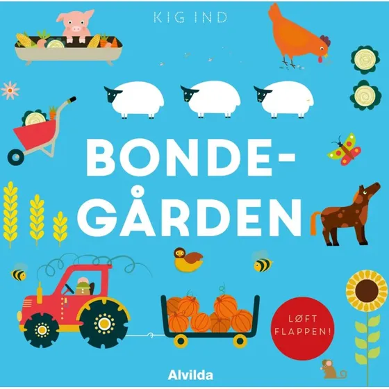 Kig ind - Bondegrden (papbog med flapper)