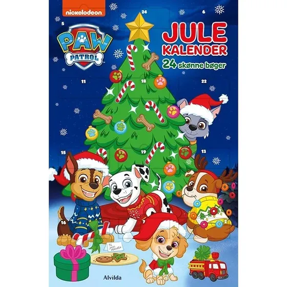 Paw Patrol Julekalender  24 billedbger (24 sider hver)