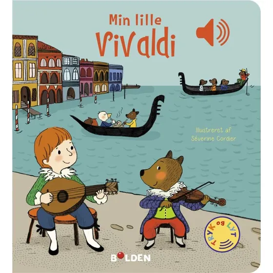 Bolden: Min lille Vivaldi  Bog med klassisk musik