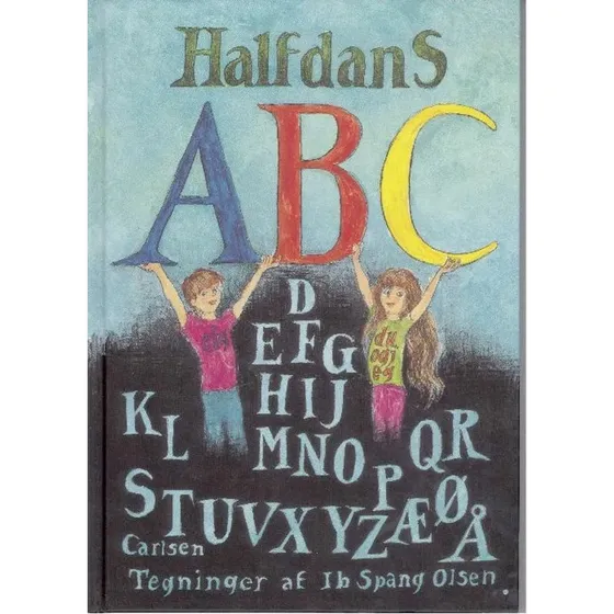 Halfdan Rasmussen – Halfdans ABC (Hardback, dansk)