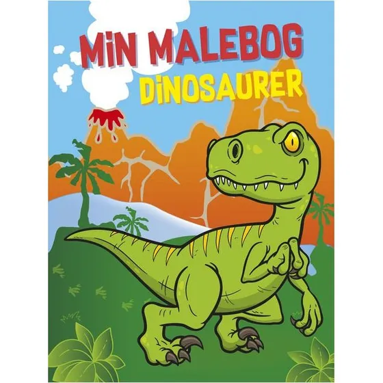 Forlaget Bolden: Min malebog – Dinosaurer