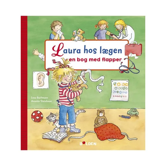 Legekammeraten: Laura hos lgen  brnebog (hardcover)