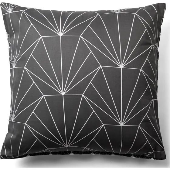 By Night pudebetrk 60x63 cm  Bomuldssatin, vendbart grt Hexagon