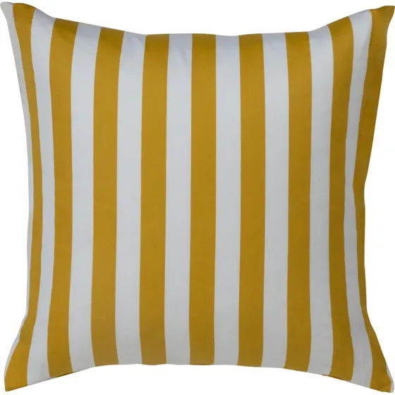 By Night Pudebetrk 60x63 cm Nordic Stripe - Gul/Hvid