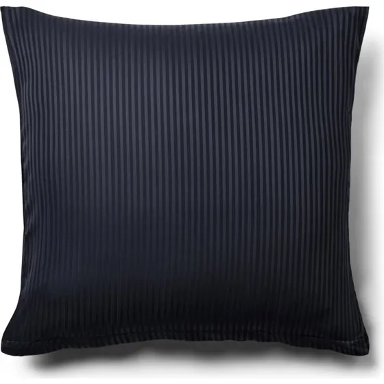 By Borg pudebetrk 60x63 cm  egyptisk bomuld, mrkebl striber