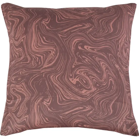 By Night pudebetrk 60x63 cm  bomuldssatin, mrk rosa marble