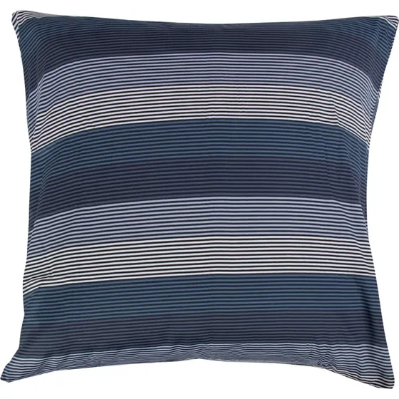 By Night pudebetrk 60x63 cm - 100% bomuldssatin, bl Big Stripes