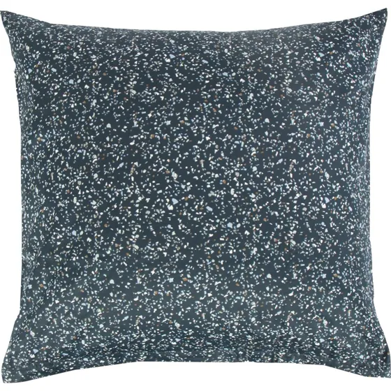 By Night Pudebetrk 60x63 cm Marble Blue  100% bomuldssatin