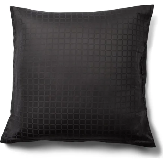 By Night pudebetrk 60x63 cm  Bomuldssatin Daisy, mrkegr