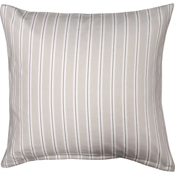 By Night Pudebetrk 60x63 cm 100% bomuldssatin - Gr stribet