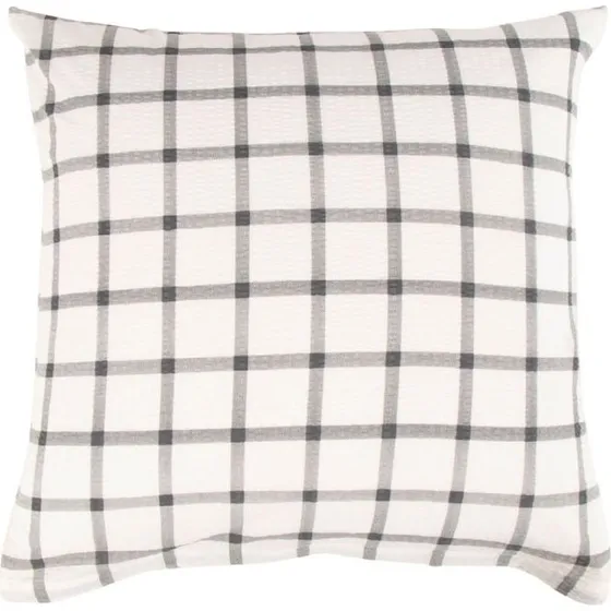 By Night pudebetrk 60x63 cm Check grey - Bk & Blge