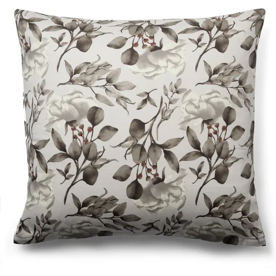 By Night Pudebetrk 60x63 cm Bomuldssatin Blossom grey