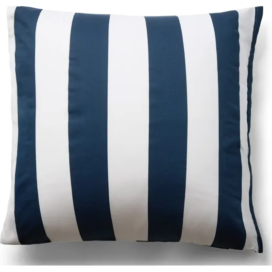 By Night Nordic Stripe pudebetrk 60x63 cm - bl/hvid