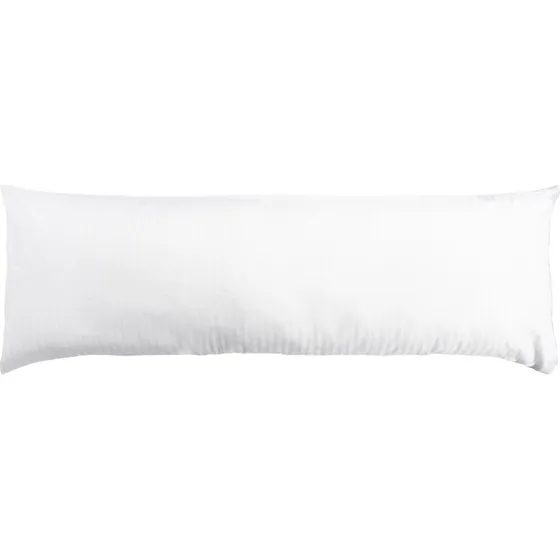 Borg Living Pudebetrk 50x150 cm 100% bomuldssatin, hvid