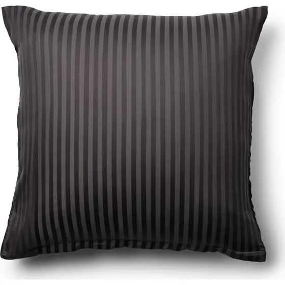 Borg Living pudebetrk 60x63 cm  100% bomuldssatin, mrkegr