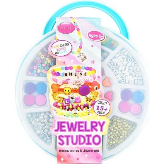 Perler DIY Armbånd & Halskæde-sæt (nok til 15+ kreationer)