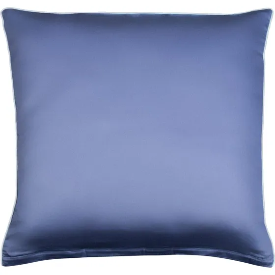 By Borg Pudebetrk 60x63 cm 100% bomuldssatin bl m. lysebl piping