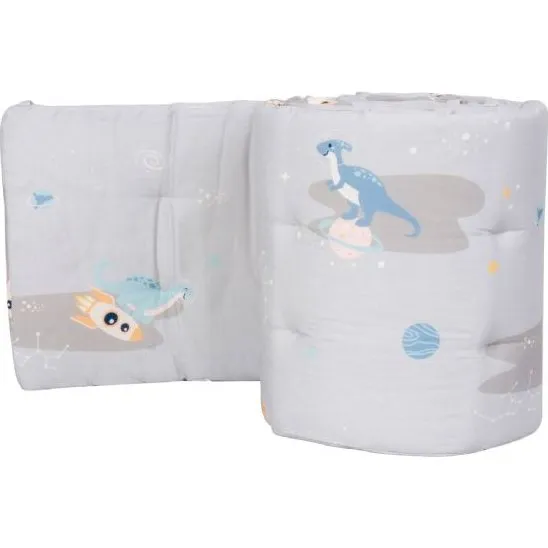 Nordstrand Home sengerand 360x30 cm  gr, Rum Dinosaur