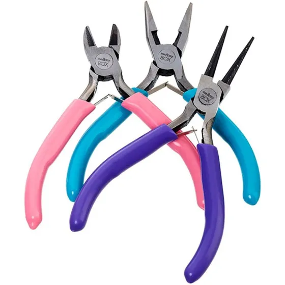 Smykkeværktøj 3-pak tænger til smykkefremstilling