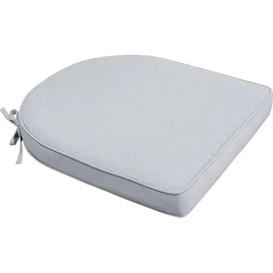 Nordstrand Home siddehynde 48x49 cm 6 cm - lys gr