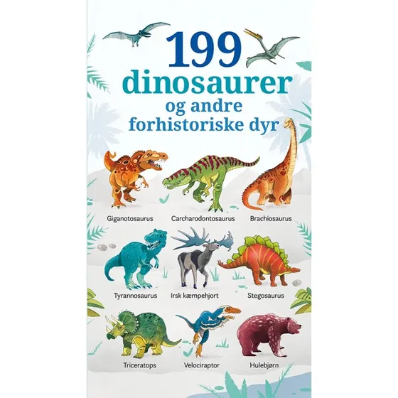 199-serien: Dinosaurer og andre forhistoriske dyr  Papbog
