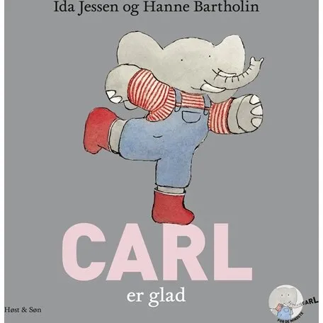 CARL: Carl er glad - billedbog (hardcover)