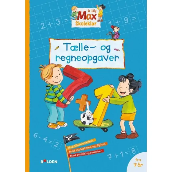Max Skoleklar – Tælle- og regneopgaver (hæftet)