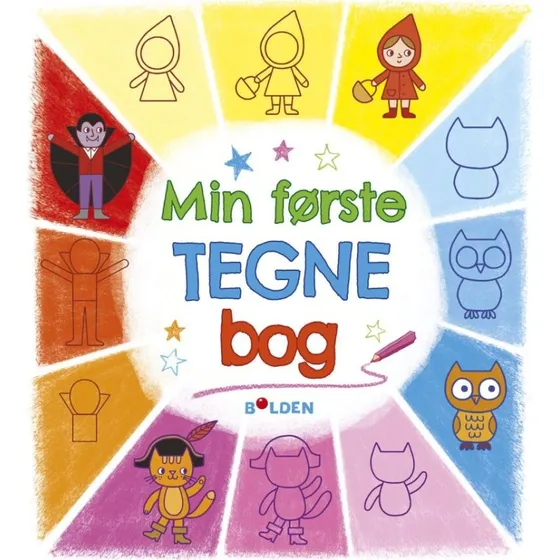 Min første tegnebog – Lær at tegne (hæftet)