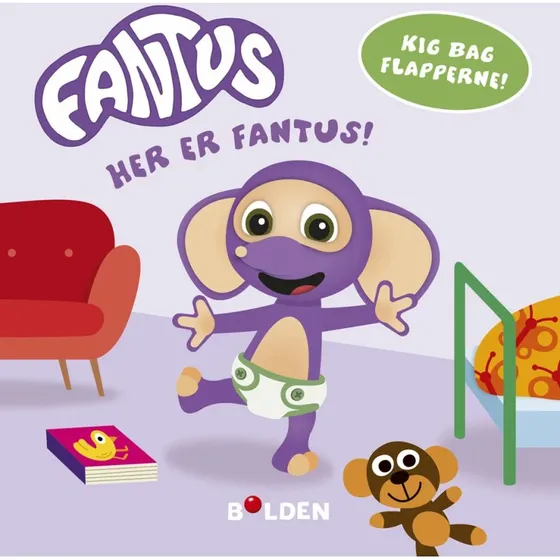 Fantus - Her er Fantus! – Børnebog (hardcover)