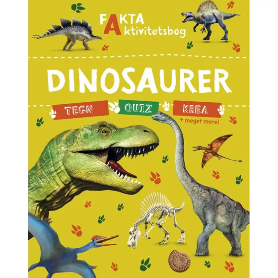 Fakta Aktivitetsbog: Dinosaurer