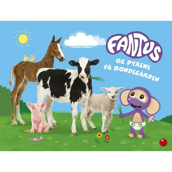 Fantus og dyrene på bondegården – papbog