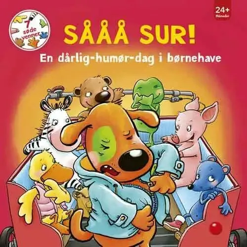 7 sde venner: S sur!  Papbog