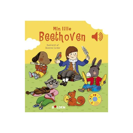 Min lille Beethoven  Papbog med musik, 6 klassiske uddrag