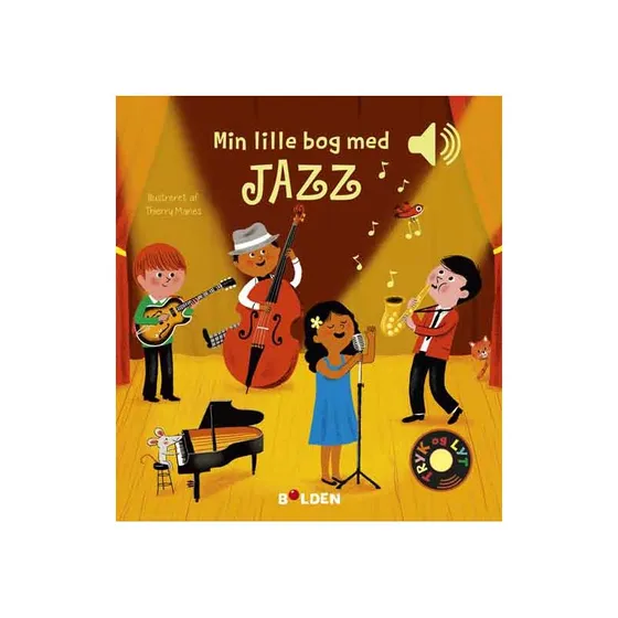 Min lille bog med JAZZ - Papbog med musik