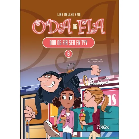 Lina Møller Hvid - Oda og Fia ser en tyv