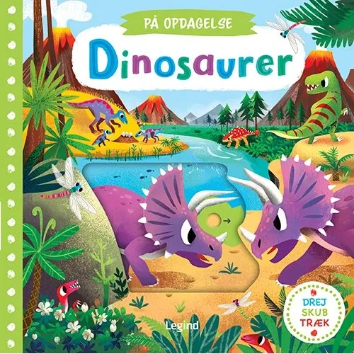 P opdagelse  Dinosaurer (papbog)