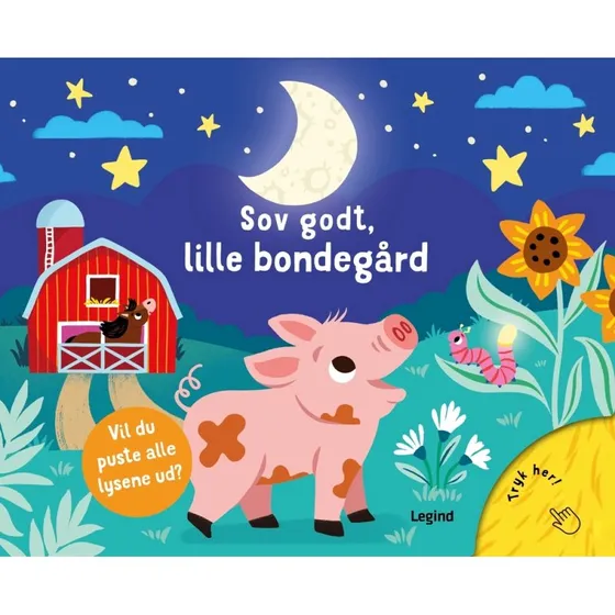 Pust lyset ud: Sov godt, lille bondegård (papbog)