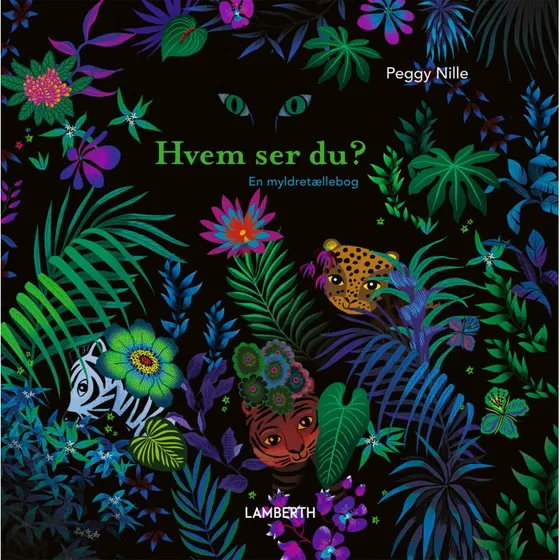 Peggy Nille: Hvem ser du? – Find dyr & gætterier (paperback)