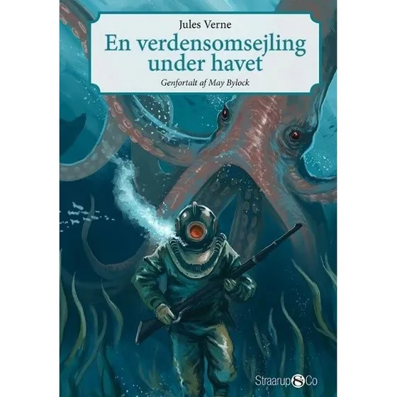 Jules Verne – En verdensomsejling under havet (hardback)