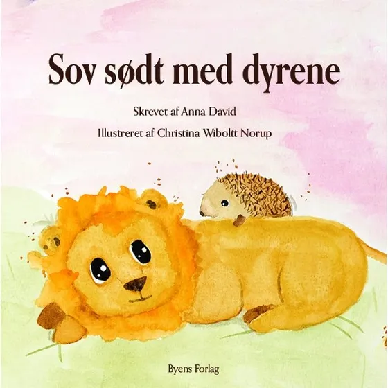 Anna David: Sov sødt med dyrene – Børnebog (hæfte)