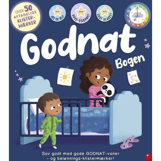 Rose Harkness – Godnat-bogen (papbog med klistermærker)