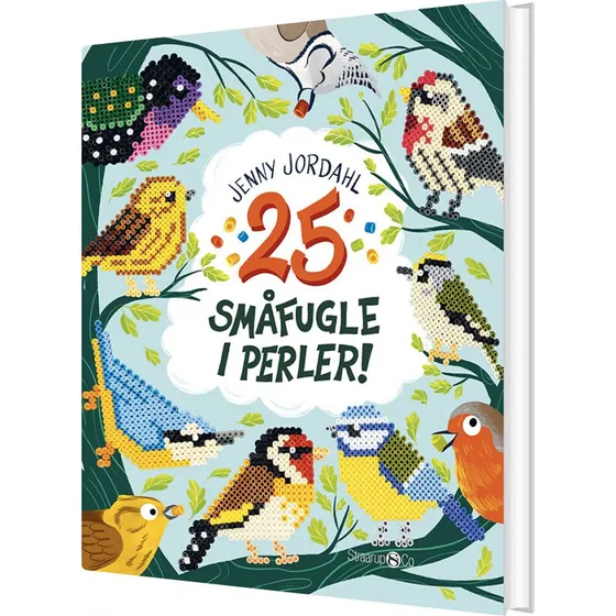 Jenny Jordahl: 25 smfugle i perler  Brnebog (hardback)